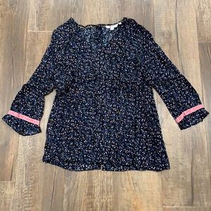 Boden Button Back Top